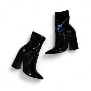 Steve Madden Slade Patent Pointed Toe bootie